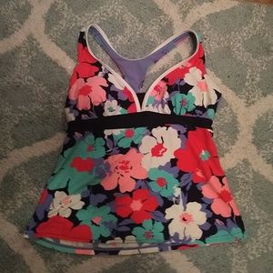 Hawaiian print Tankini by ZeroXposur in size 12